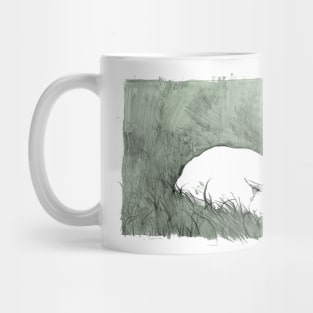 In the grass Mug